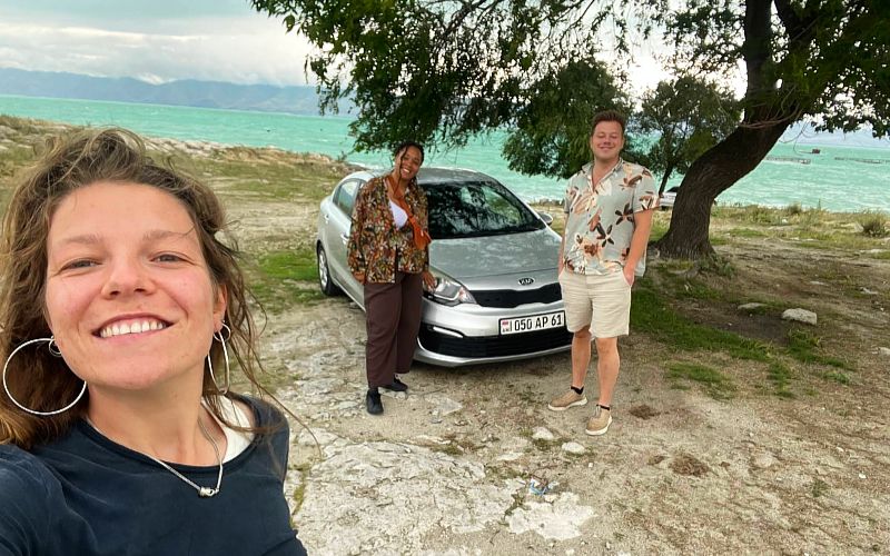 family car rental Armenia review spacious vehicle Caravan trip