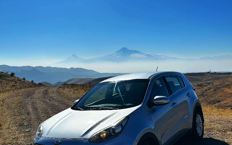 Armenia fog mountain car rental review safe driving Caravan