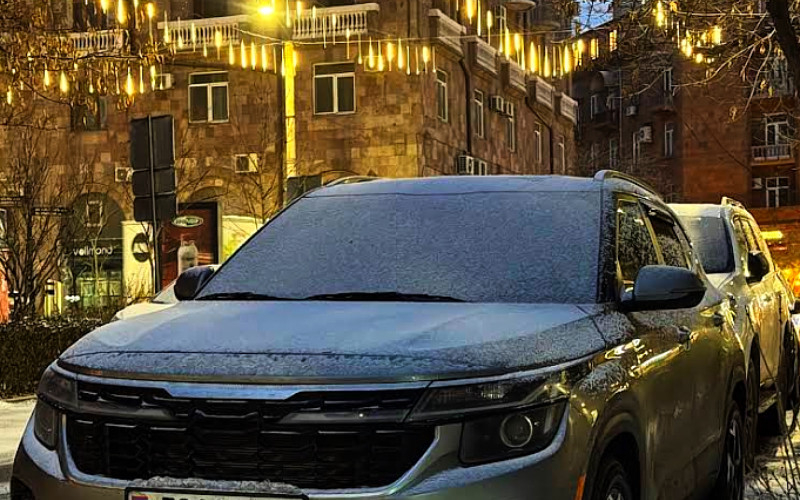 Yerevan night drive car rental Armenia review comfortable driving Caravan